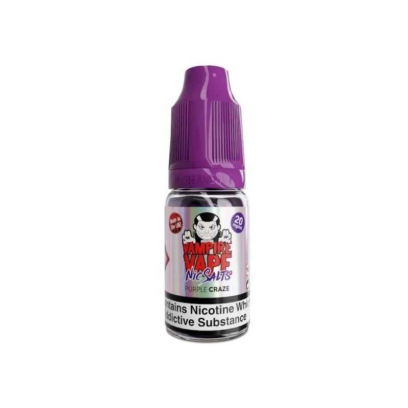 Liquid Vampire Vape Salt - Purple Craze 20mg | Doctorvape