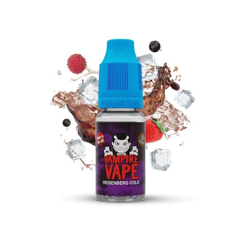 Heisenberg Cola Liquid Vampire Vape Salt 10 ml 20mg | Doctorvape
