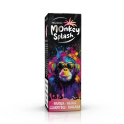 Liquid Monkey Splash Salt - Papaya Aloe Black Elderberry Koolada 20mg | DoctorVape