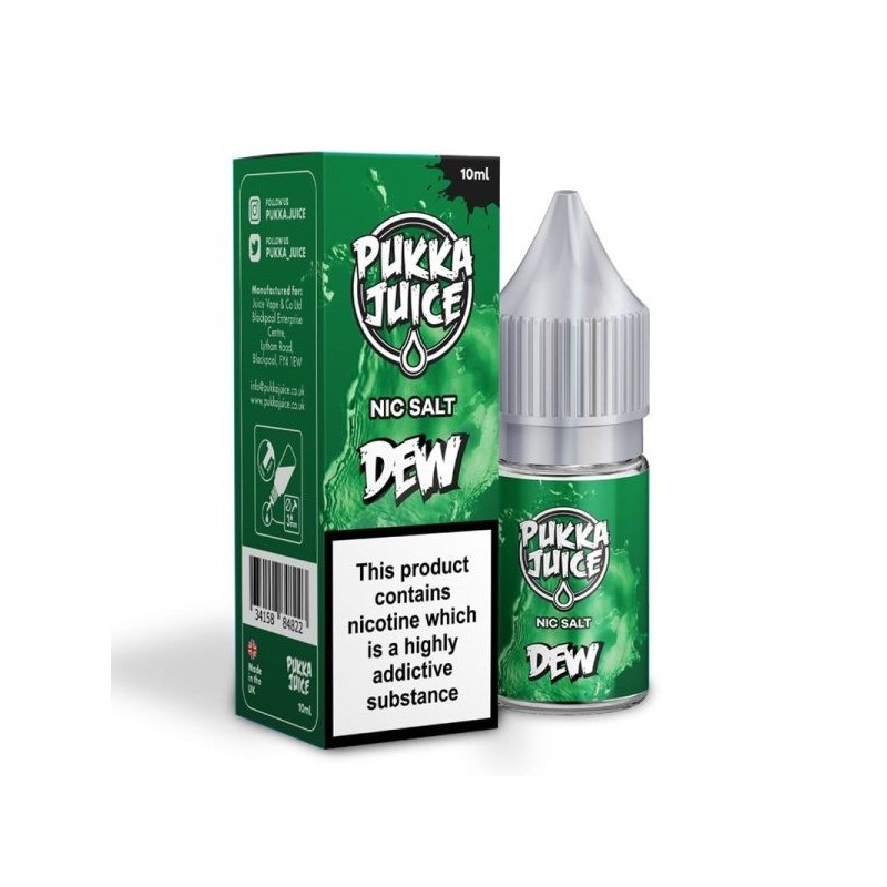Pukka Juice Liquid 10ml - Dew 20mg Salt | DoctorVape