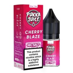 Liquid Pukka Juice 10ml - Cherry Blaze 20mg sel | DoctorVape