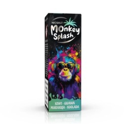 Liquid Monkey Splash Salt - Kiwi Guava Passion Fruit Koolada 20mg | DoctorVape