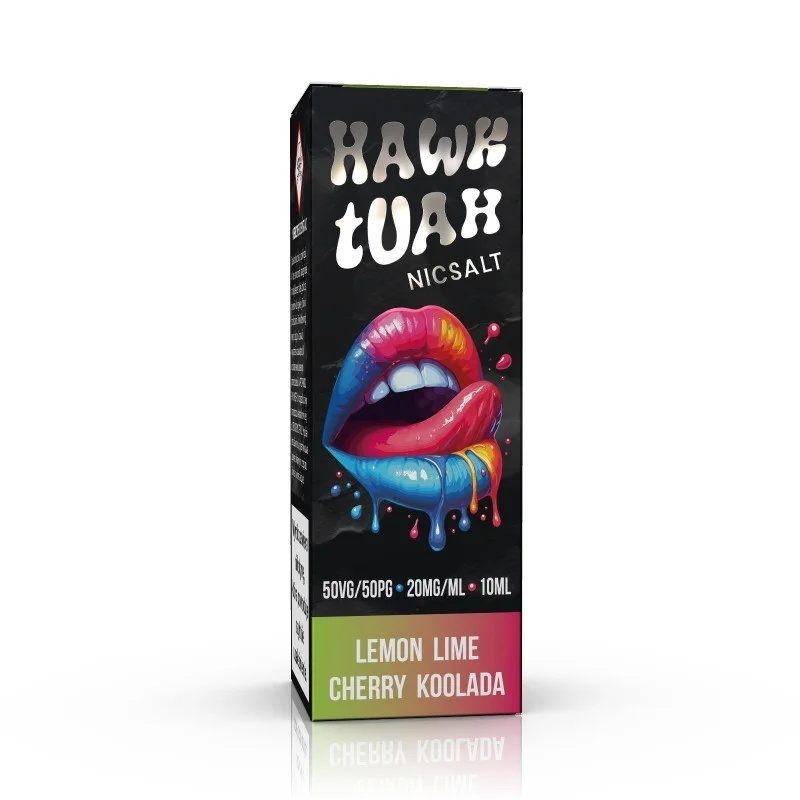 Liquid HAWK TUAH Salt 10ml - Lemon Lime Cherry Koolada 20mg
