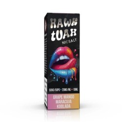 Liquid HAWK TUAH Salt 10ml - Grape Mango Marakuja Koolada 20mg