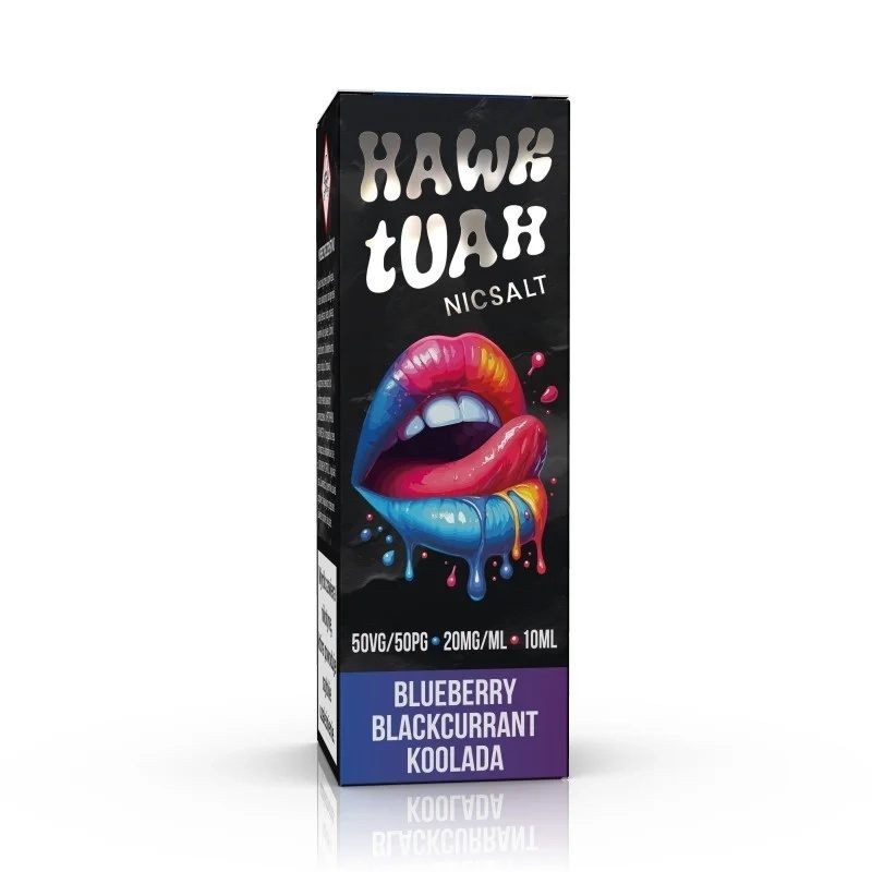 Liquid HAWK TUAH Salt Nicotine - Blueberry Blackcurrant 20mg | DoctorVape