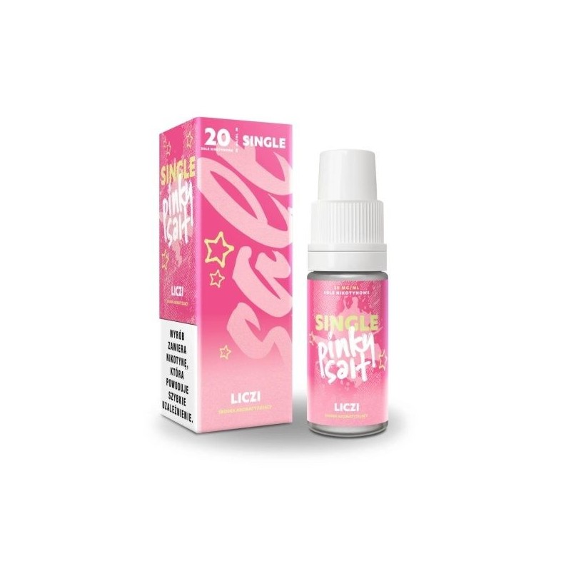Liquid Pinky Vape Single Salt 10ml - Lychee 20mg | DoctorVape
