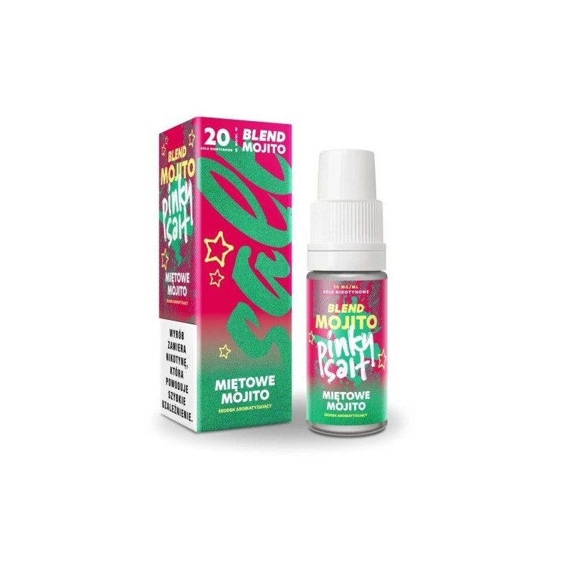 Liquid Pinky Vape Mojito Salt 10ml - Mint Mojito 20mg | DoctorVape