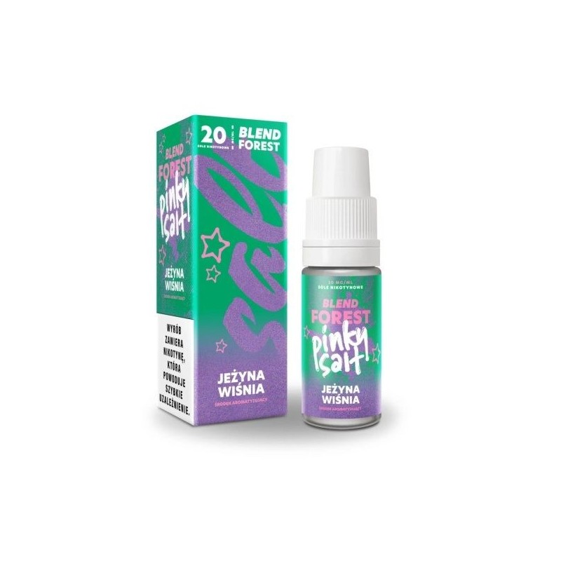 Liquid Pinky Vape Forest Salt 10ml - Jeżyna Wiśnia 20mg