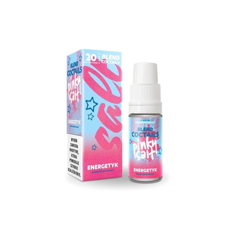 Liquid Pinky Vape Coctails Salt 10ml - Energetyk 20mg