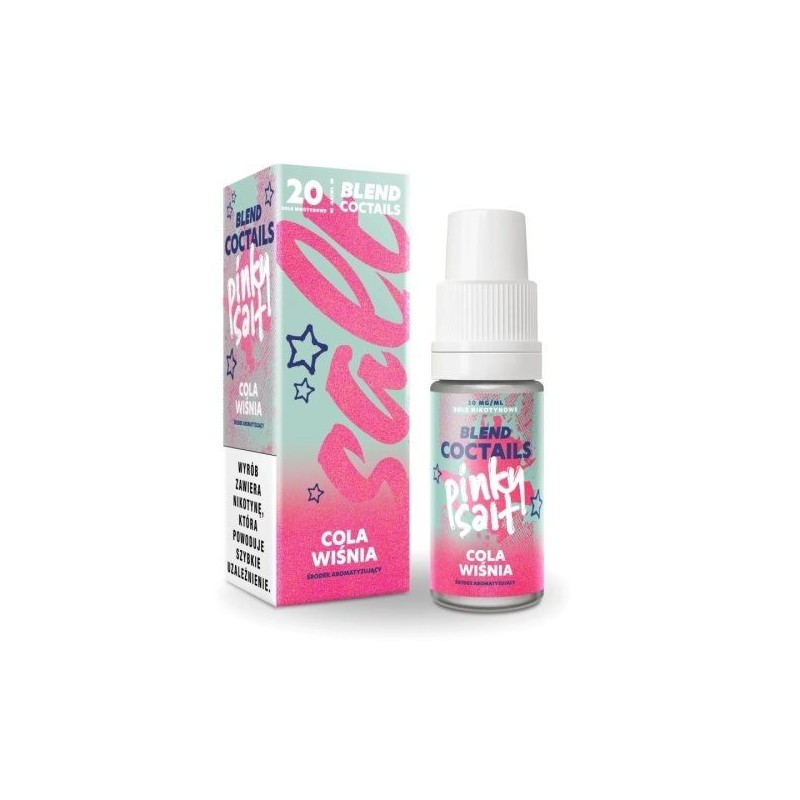 Liquid Pinky Vape Coctails Salt 10ml - Cola Wiśnia 20mg