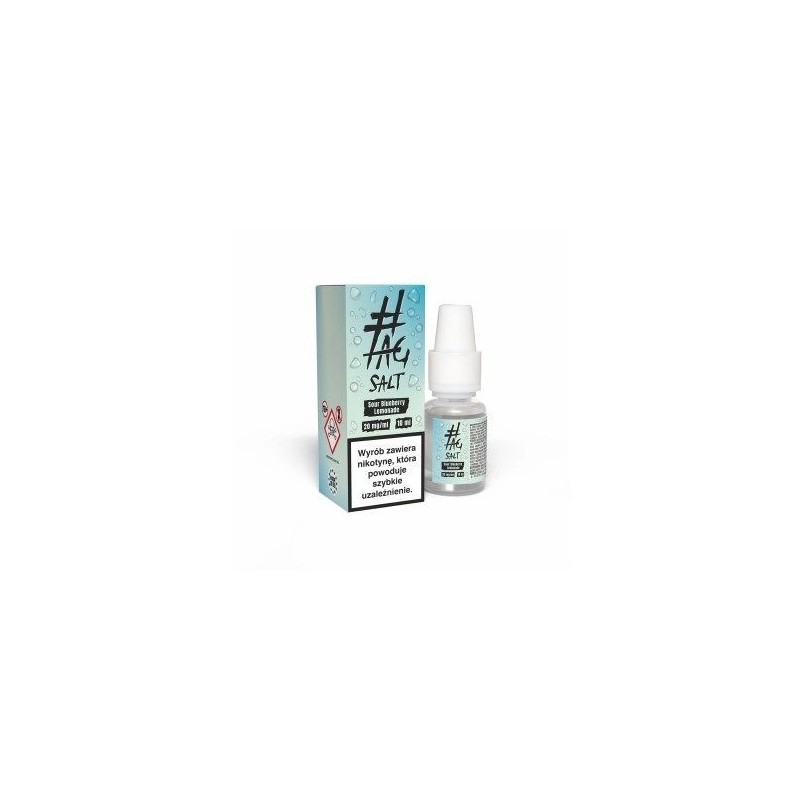 Liquid Hashtag TAG Drinks Salt 10ml - Blueberry Lemonade 20mg | Doctorvape