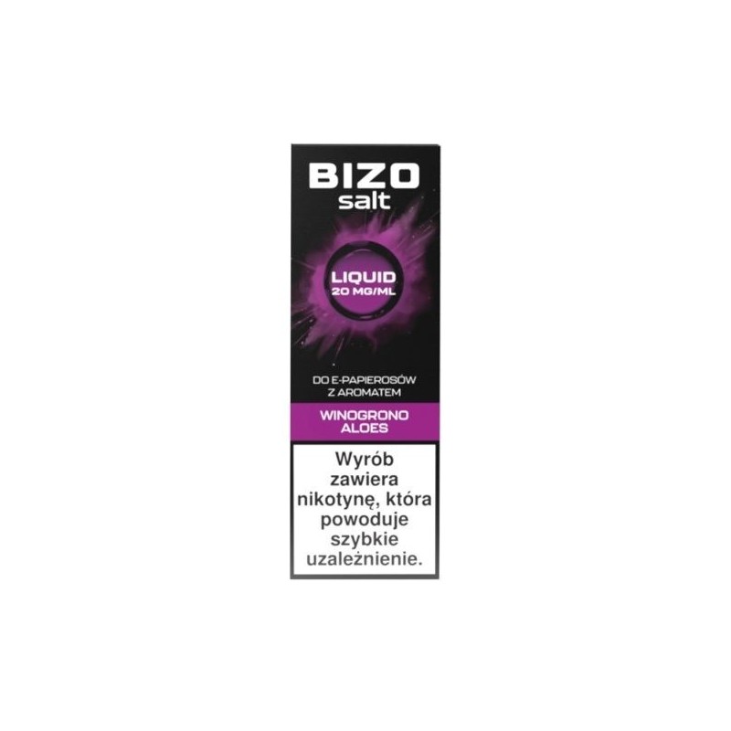 Liquid Bizo Salt 10ml - Grape Aloe 20mg | DoctorVape