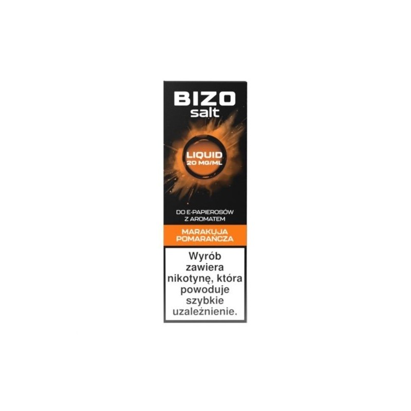 Liquid Bizo Salt 10ml - Fruit de la Passion Orange 20mg | DoctorVape