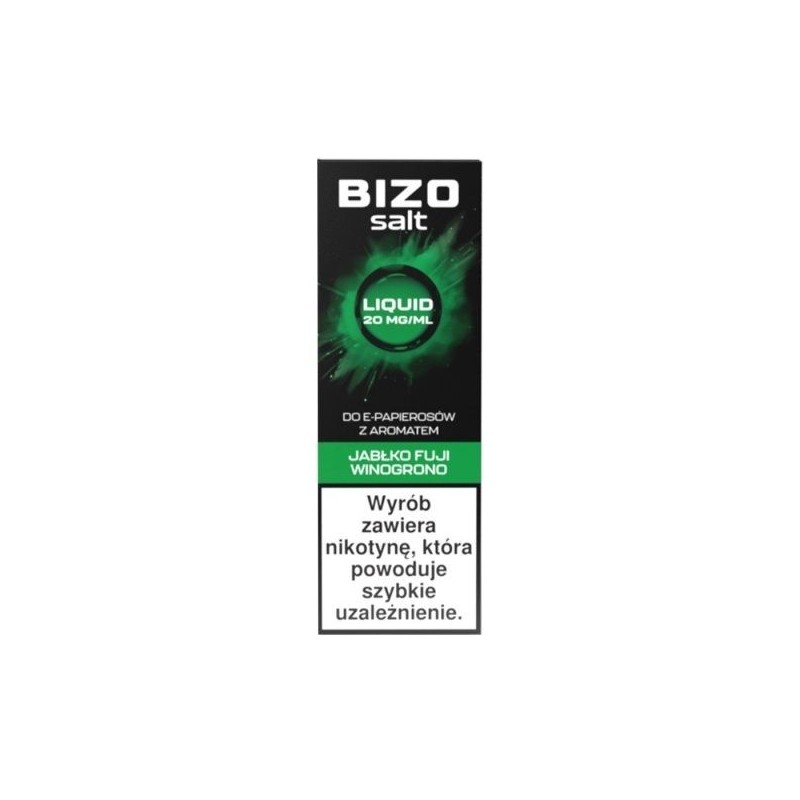 Liquid Bizo Salt 10ml - Jabłko Fuji Winogrono 20mg