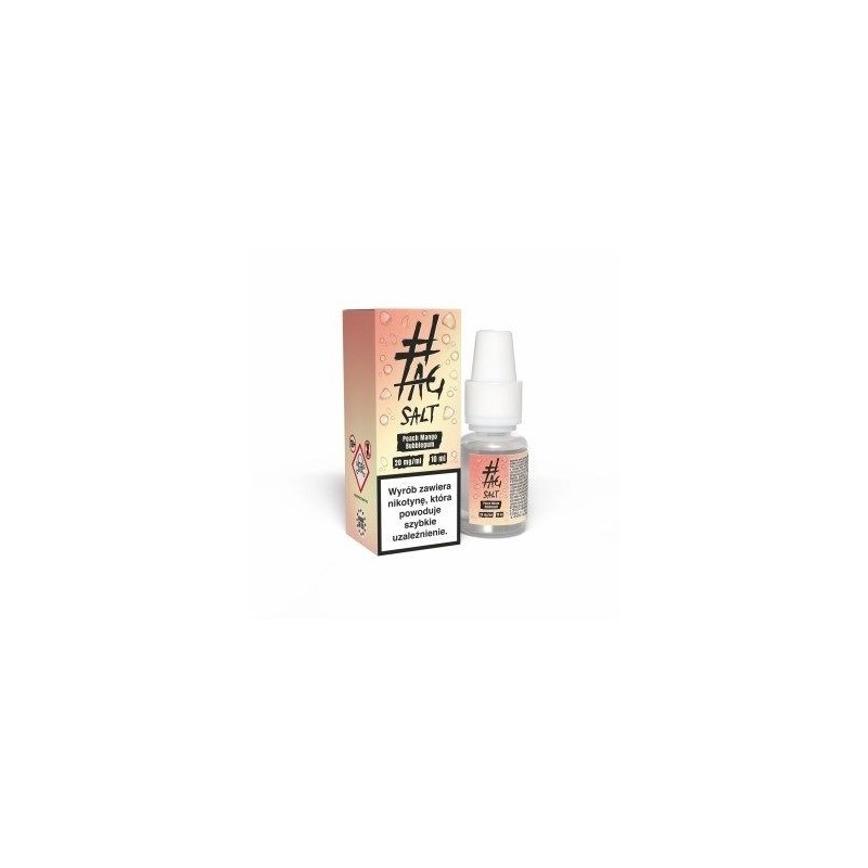 Liquid Hasztag TAG Drinks Sel 10ml - Pêche Mangue Bubble-gum 20mg | Doctorvape
