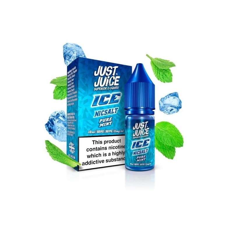 Liquid Just Juice Salt 10ml - Menthe pure 20mg | DoctorVape