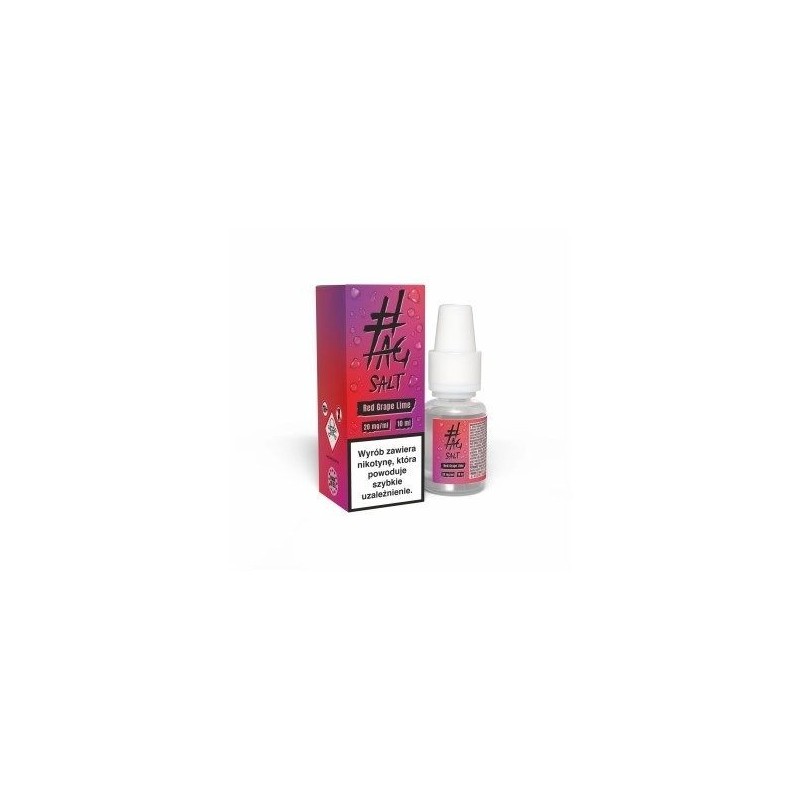 Liquid Hashtag TAG Drinks Salt 10ml - Red Grape Lime 20mg | Doctorvape