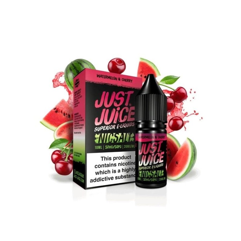 Liquid Just Juice Salt 10ml - Iconic Watermelon & Cherry 20mg