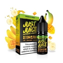 Liquid Just Juice Salt 10ml - Iconic Banana & Mango 20mg | DoctorVape
