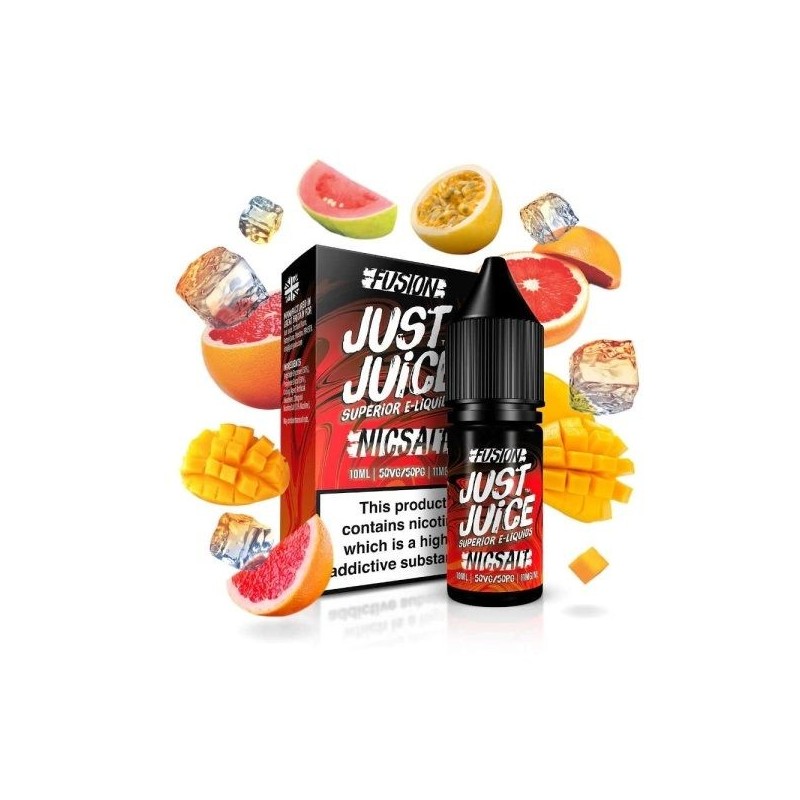 Liquid Just Juice Salt 10ml - Fusion Mango & Blood Orange 20mg | DoctorVape