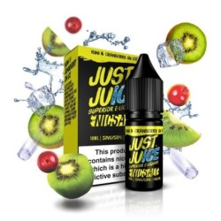 Liquid Just Juice 10ml - Kiwi i Żurawina na Lodzie 20mg | Doctorvape