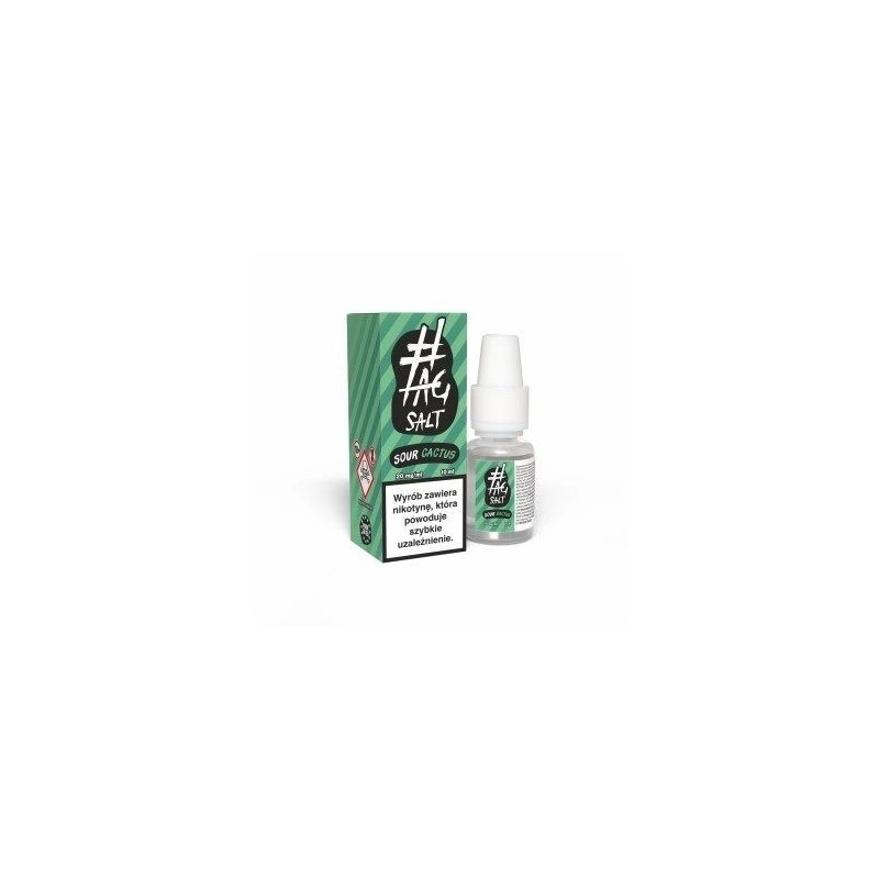 Liquid Hasztag TAG Sól Kwaśna 10ml Kaktus 20mg | Doctorvape