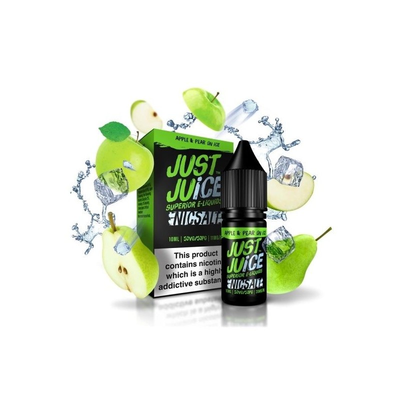Liquid Just Juice 10ml - Apple & Pear on Ice 20mg | Doctorvape