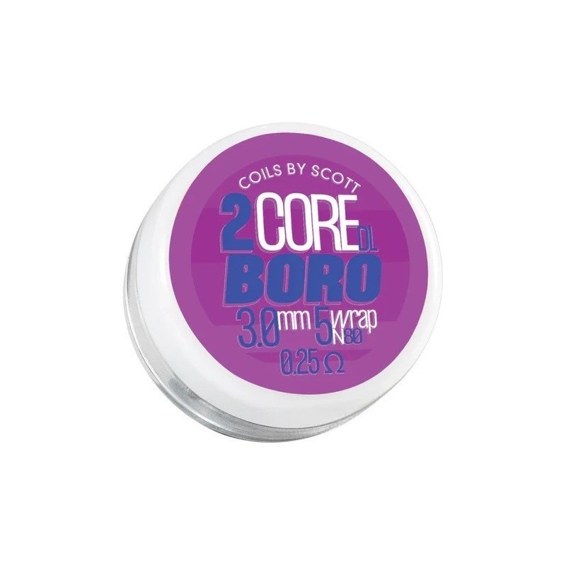 Grzałka 2-Core Boro Alien 0.25 OHM Ni80 - Coils by Scott | DoctorVape