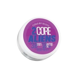 2-Core Boro Alien Coil 0.33/0.66 OHM Ni80 – Coils by Scott | DoctorVape