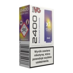 IVG 2400 Pod Blackcurrant Lemonade 20mg 2ml | DoctorVape