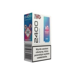 IVG 2400 Pod Blueberry Fusion 20mg 2ml | DoctorVape