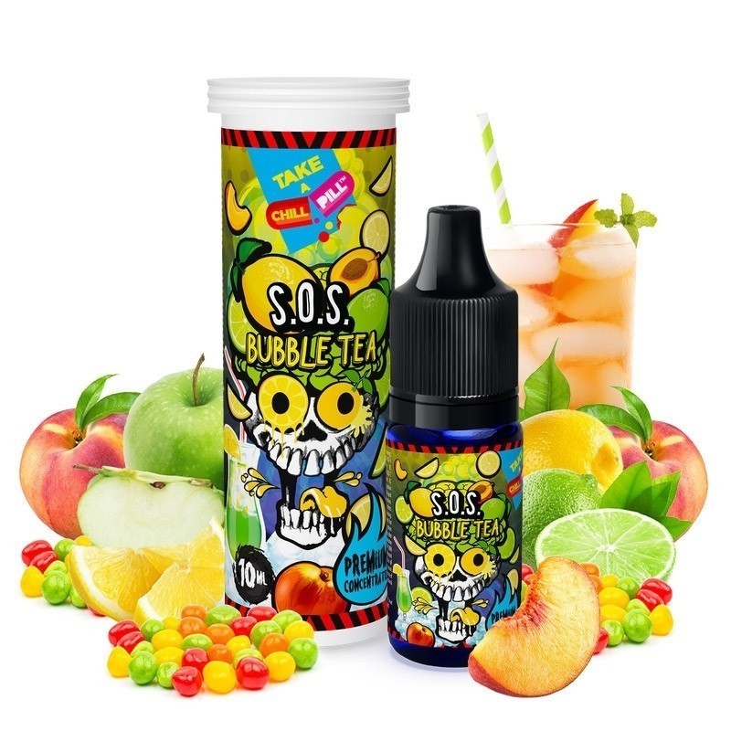 Koncentrat Chill Pill - Bubble Tea - 10ml | DoctorVape