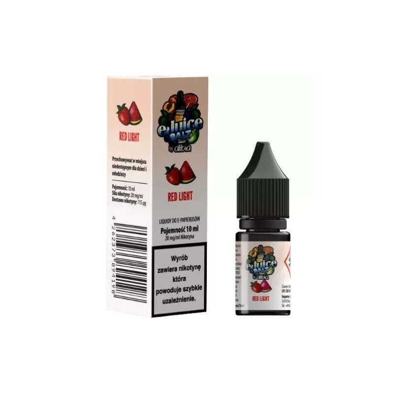 Liquid EJUICE Salt 20mg 10ml - Red Light | DoctorVape