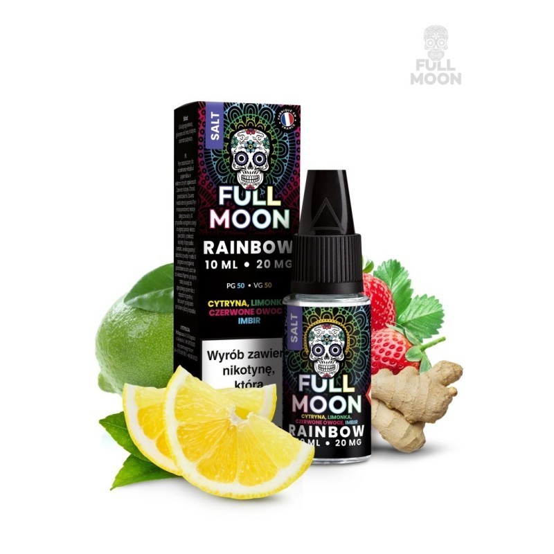 Liquid Full Moon Salt - RAINBOW - 20 mg 10 ml | DoctorVape
