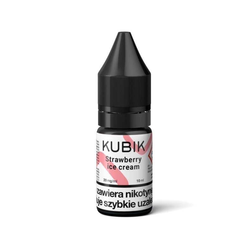 Liquid Kubik Salt 10ml - Strawberry Ice Cream 20mg | DoctorVape