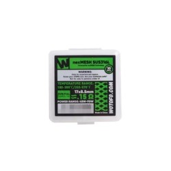 Nexmesh SUS316L 17x8.5mm 0.15ohm | DoctorVape