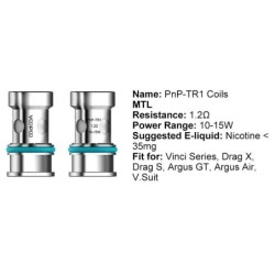 Grzałka VooPoo Vinci Pod PnP TR1 1.2ohm | DoctorVape