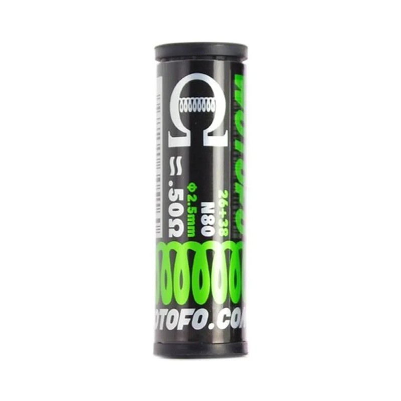 Grzałki Wotofo N80 26+38 2.5mm 0.5ohm (10szt.) | DoctorVape