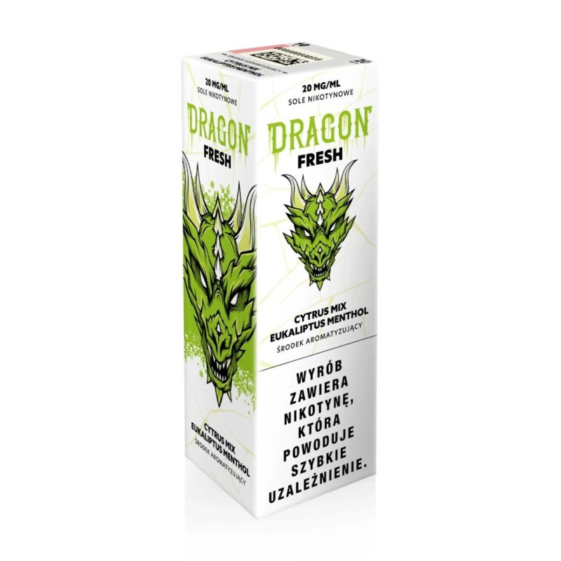 Liquid Dragon Fresh Salt - Cytrus Mix Eukaliptus Menthol 20mg | Doctorvape