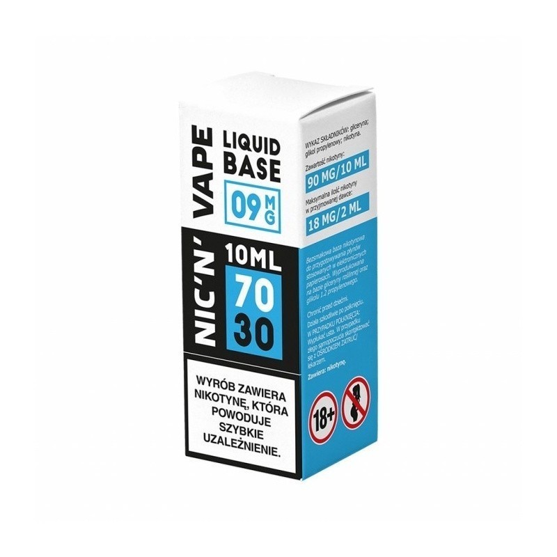 Baza Shot NIC'N'VAPE 10ml 70/30 - 9mg | DoctorVape