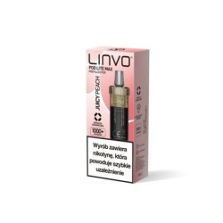 Wkład Vbar Linvo Pod Lite MAX - Juicy Peach 20mg | DoctorVape