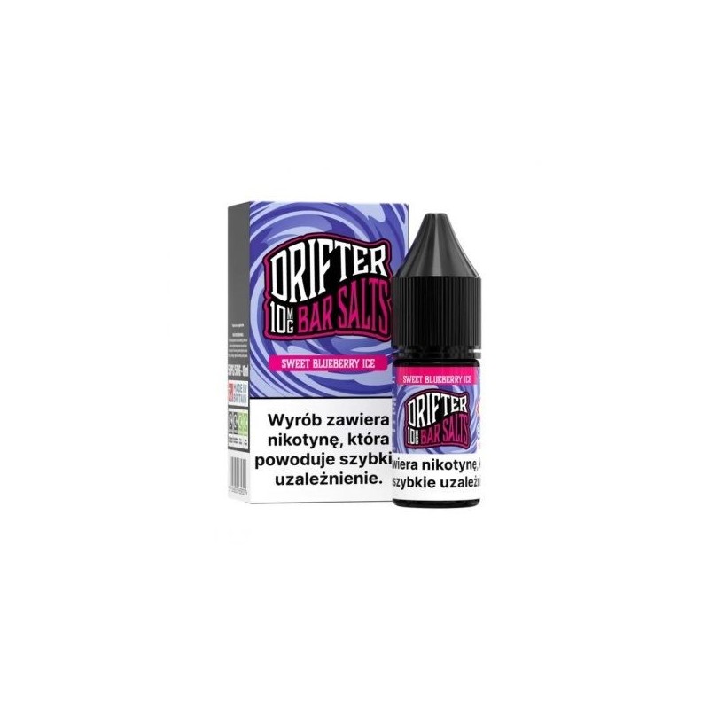 Liquid Drifter Bar Salts 10ml 20mg Sweet Blueberry Ice