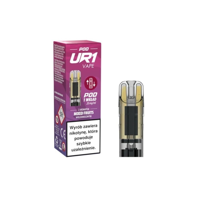Wkład UR1 Vape 20mg - Mixed Fruits | DoctorVape