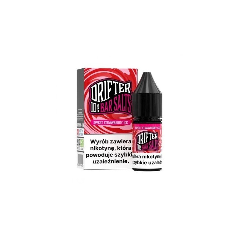 Liquid Drifter Bar Salts 10ml 20mg Fraise Givrée Sucrée | DoctorVape