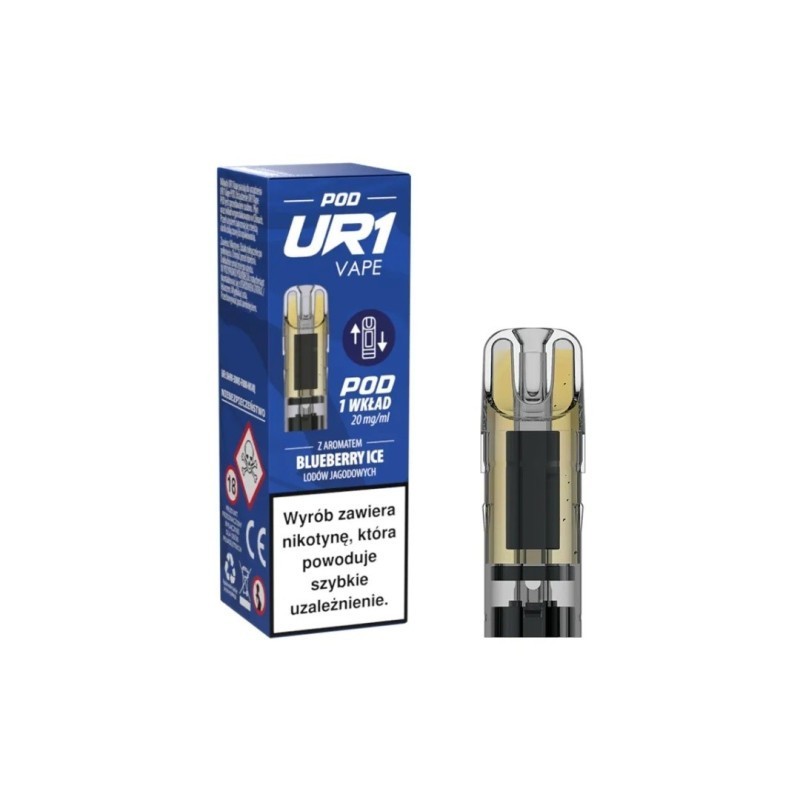 Wkład UR1 Vape 20mg - Blueberry Ice | DoctorVape