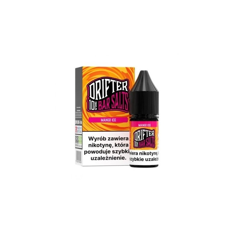 Liquid Drifter Bar Salts 10ml 20mg Mango Ice