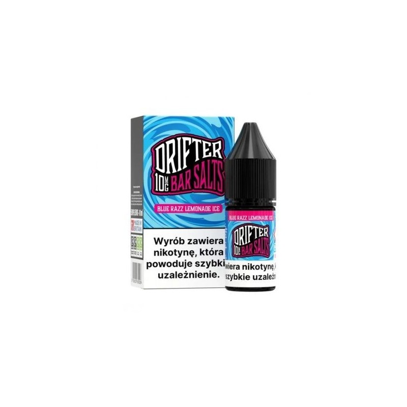 Liquid Drifter Bar Salts 10ml 20mg Blue Razz Lemonade Ice
