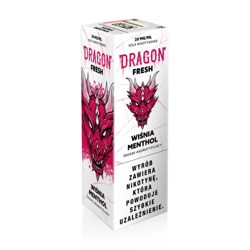Liquid Dragon Fresh Salt - Wiśnia Menthol 20mg | Doctorvape