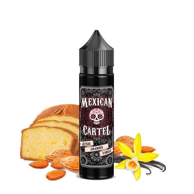Premix Mexican Cartel 50/60ml - Gâteau Amandes Vanille | DoctorVape