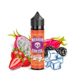 Premix Mexican Cartel 50/60ml - Fruit du Dragon Fraise Mûre | DoctorVape